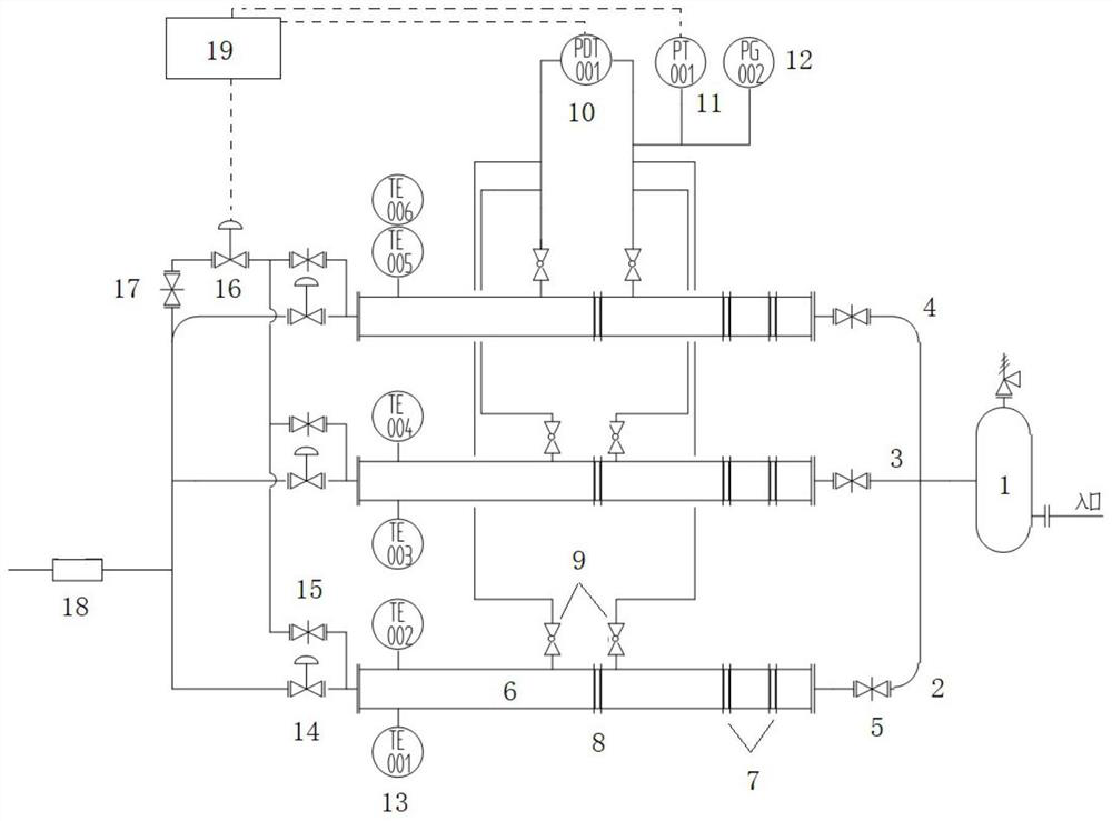 Gas flow detection system