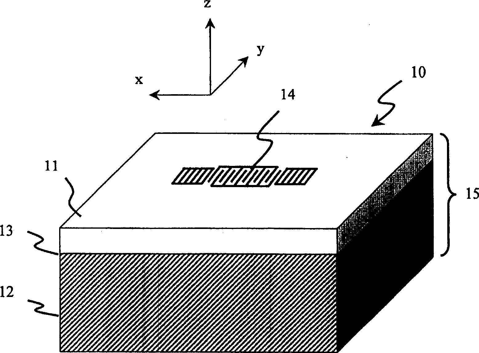 Bonded substrate, surface acoustic wave chip, and surface acoustic wave device