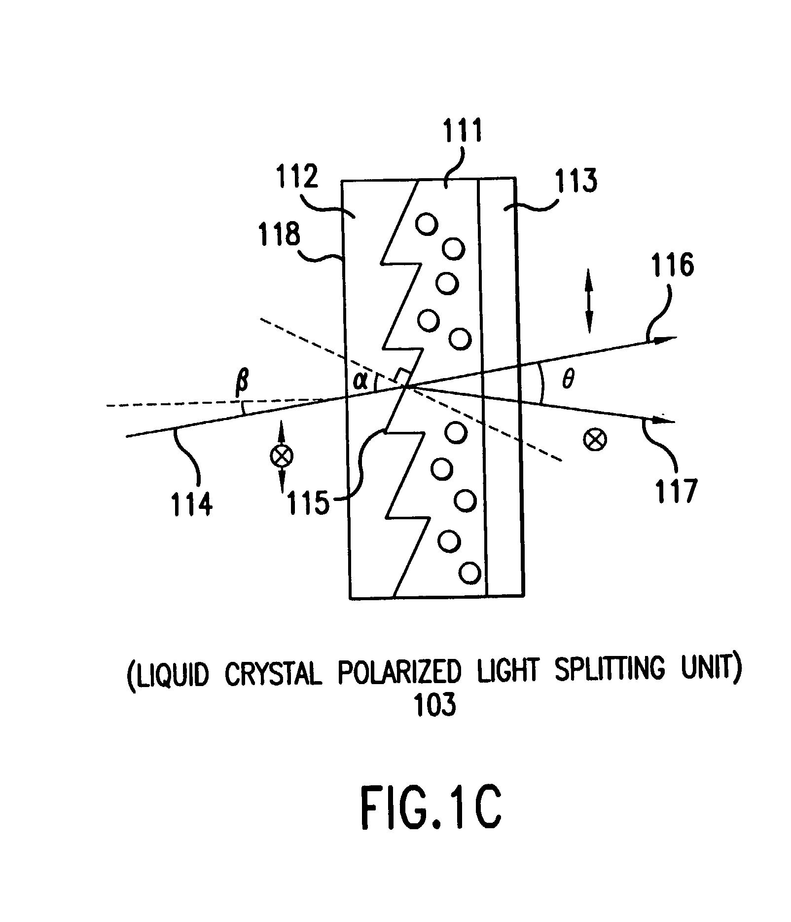 Polarization luminaire and projection display