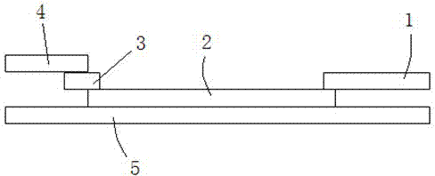 Gold mark immune paper test strip used for detecting equine encephalitis viral antibody and preparation method and application thereof