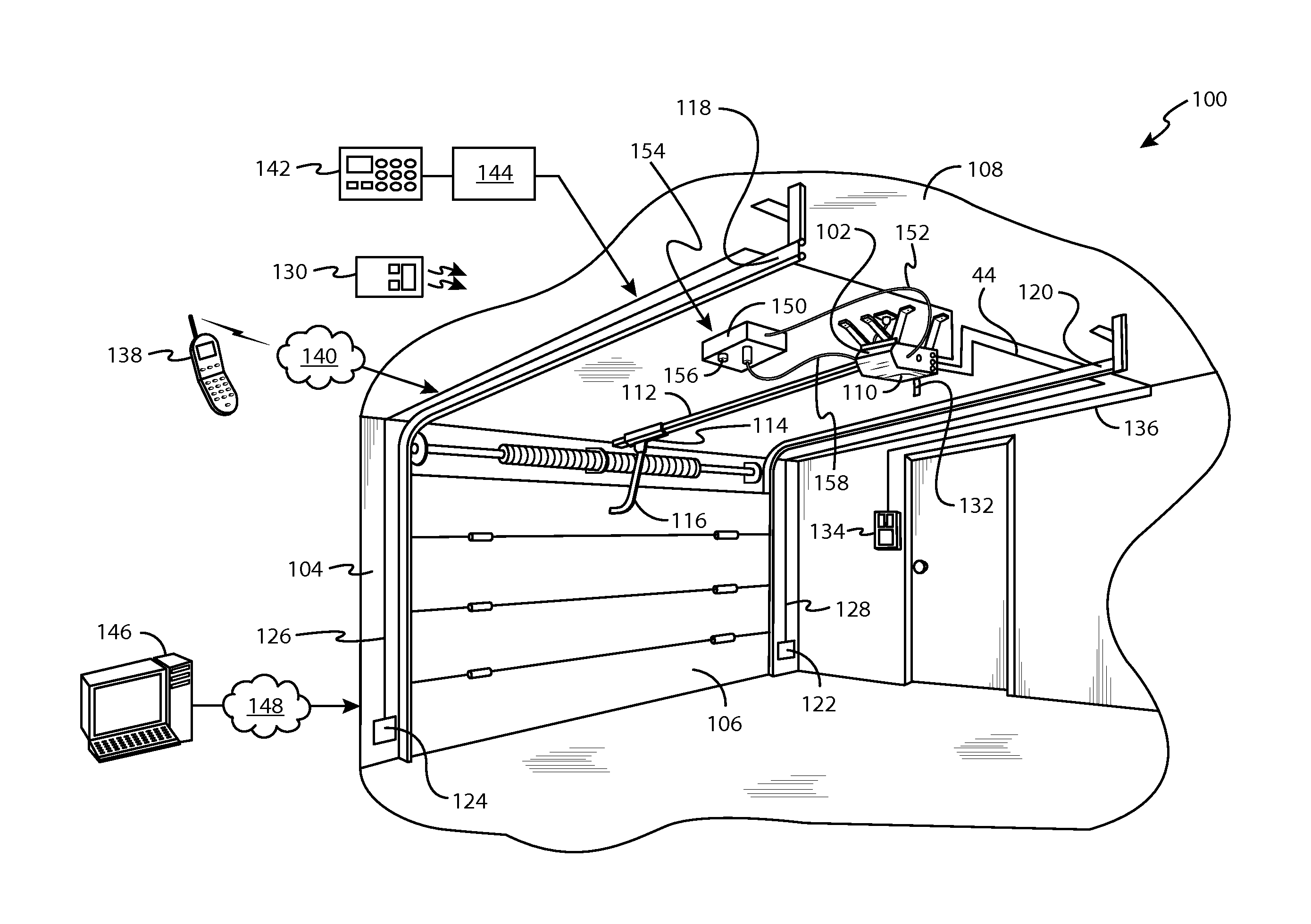 Method and apparatus for controlling a movable barrier system