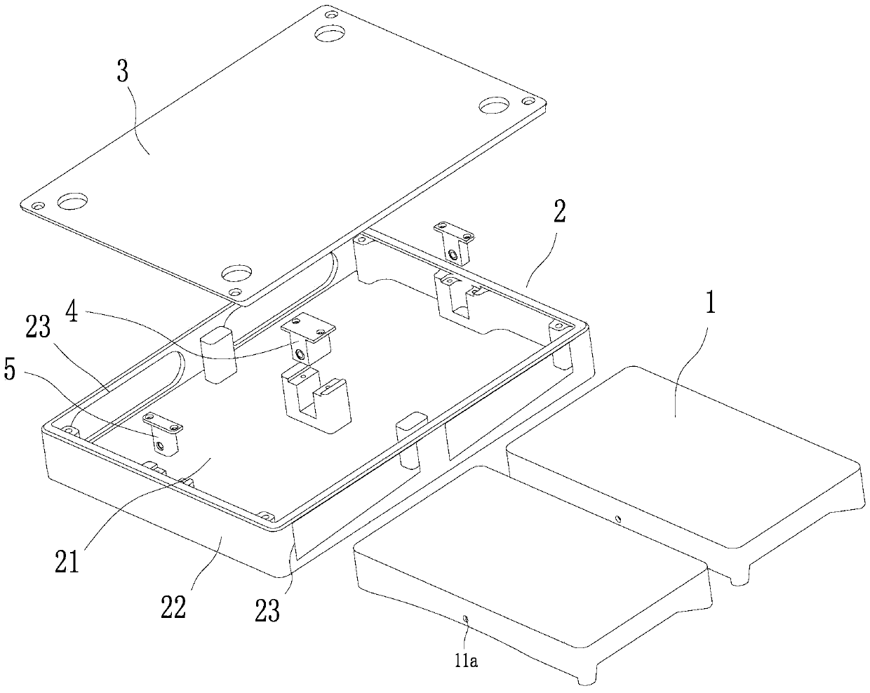 A kind of hard disk module and its array