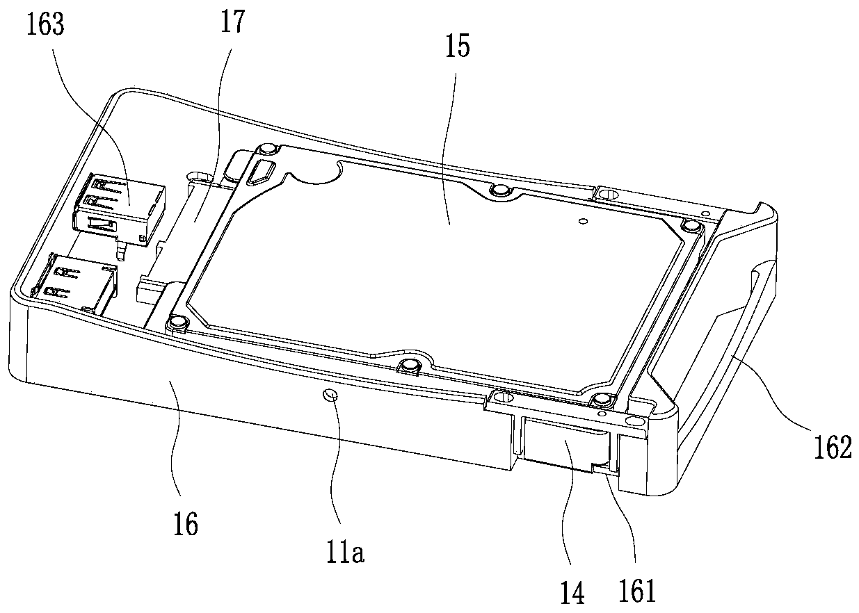 A kind of hard disk module and its array