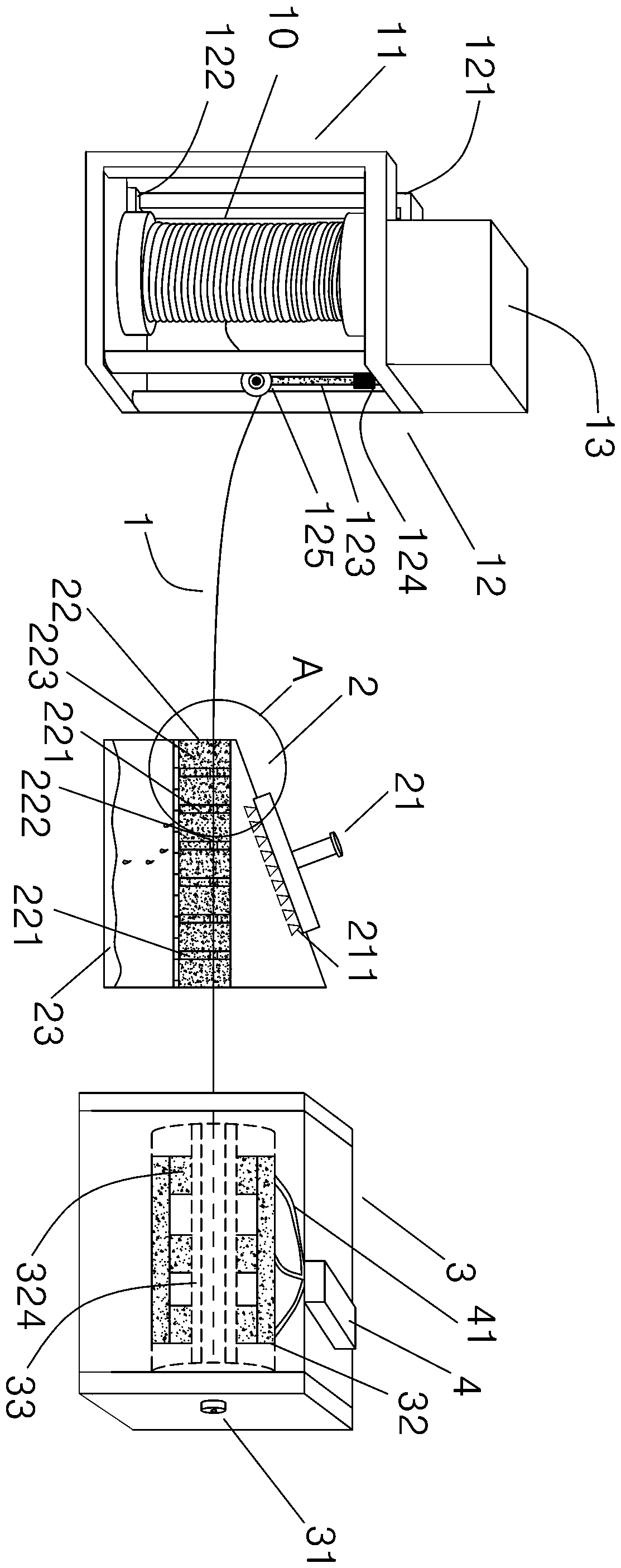 Steel surface pretreatment device