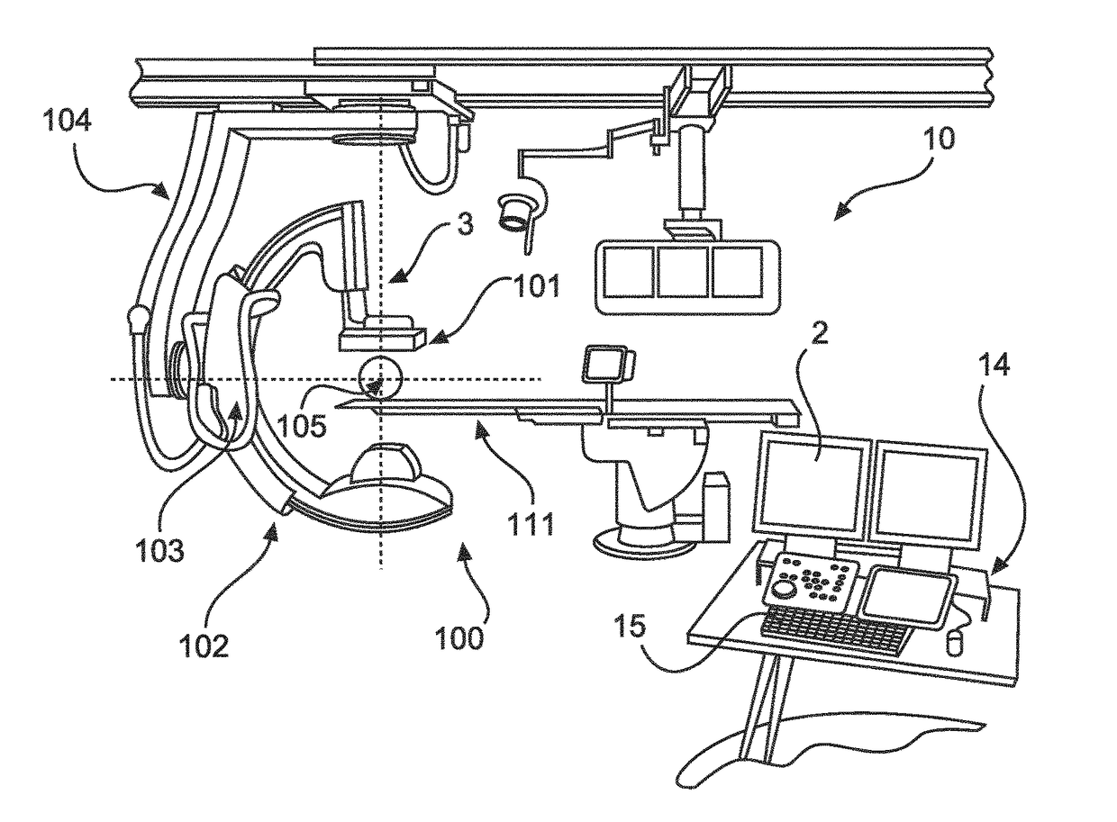 Imaging system for a vertebral level