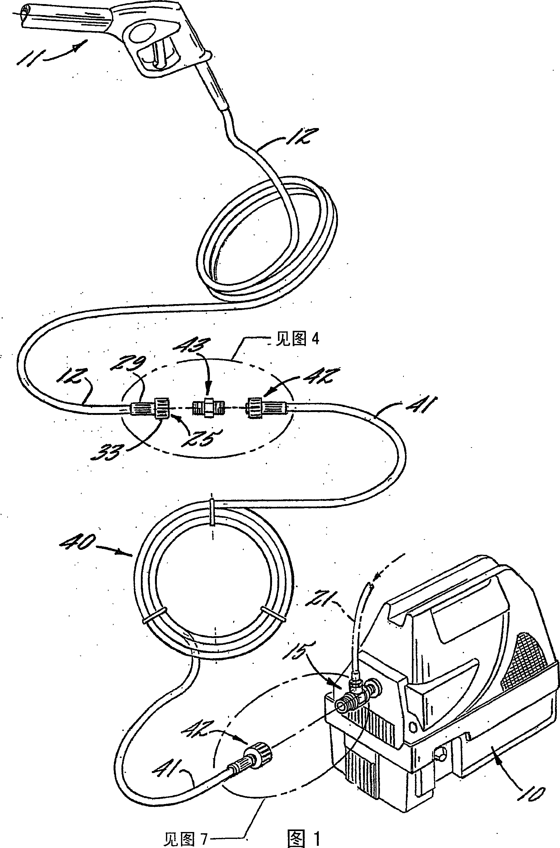 Universal pressure washer extension/replacement hose