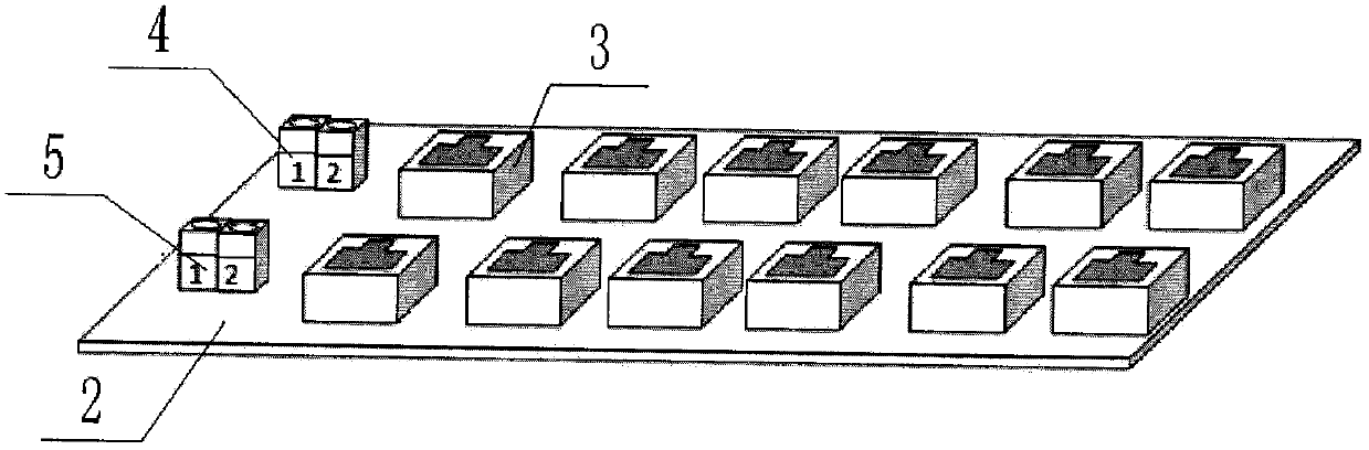 Device for replacing block mode communication cable with shielding network cable