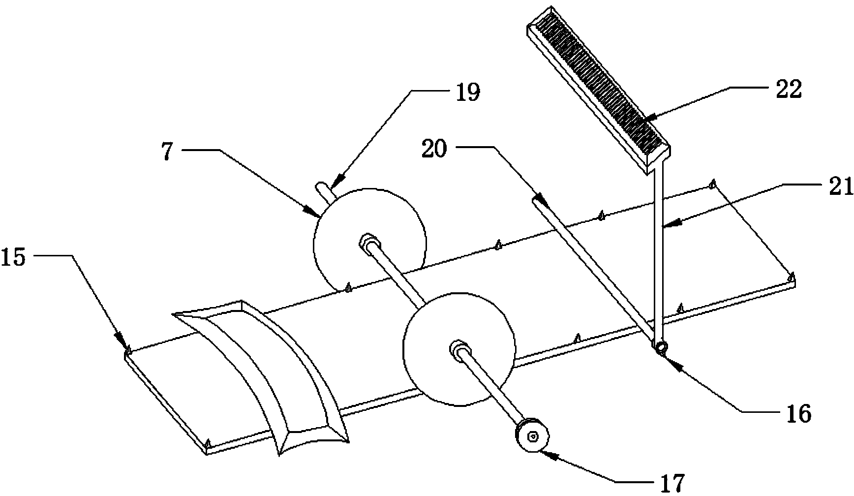 Slide cutter type bag opening machine