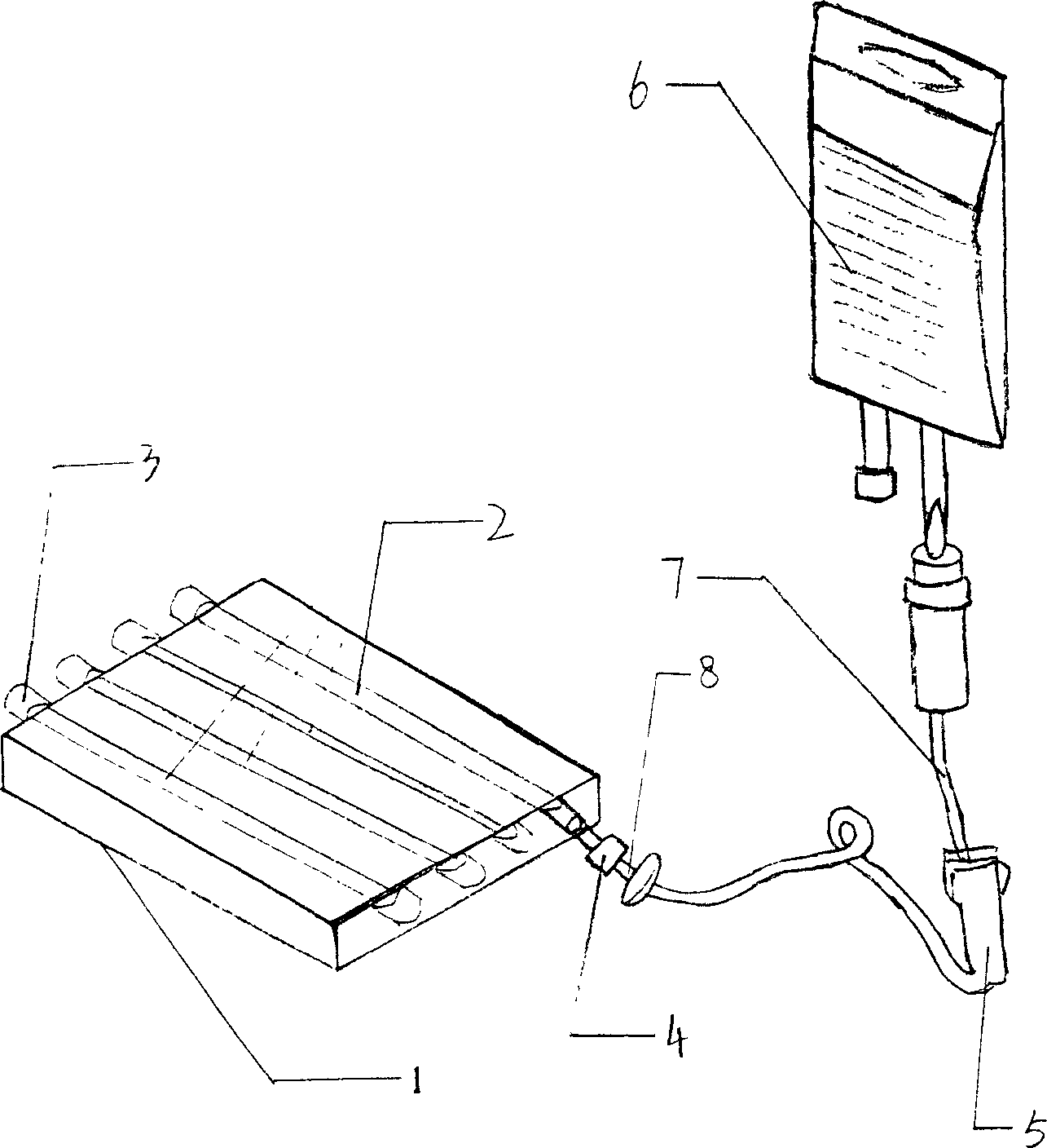 Simple venous puncture demonstration model