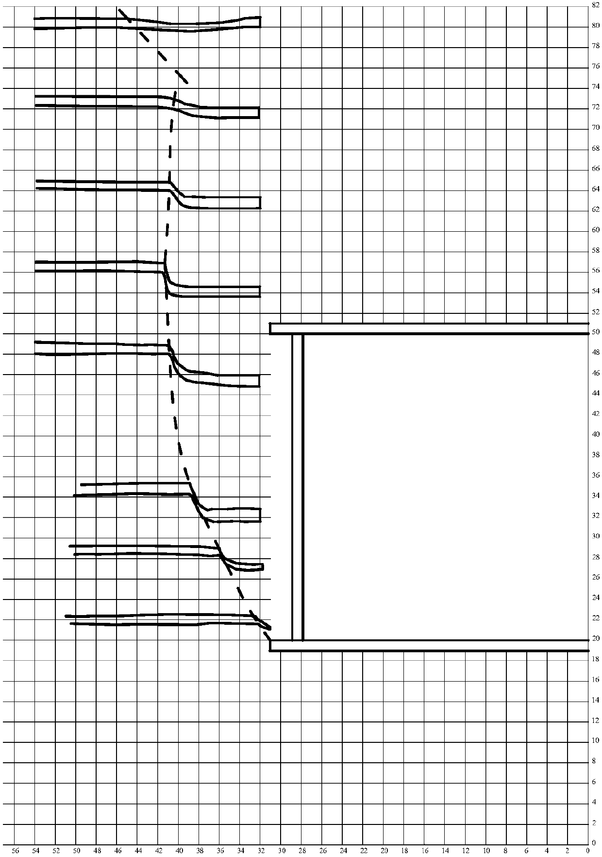 Stress-loading three-dimensional test device and method for analyzing stability of shield tunneling faces