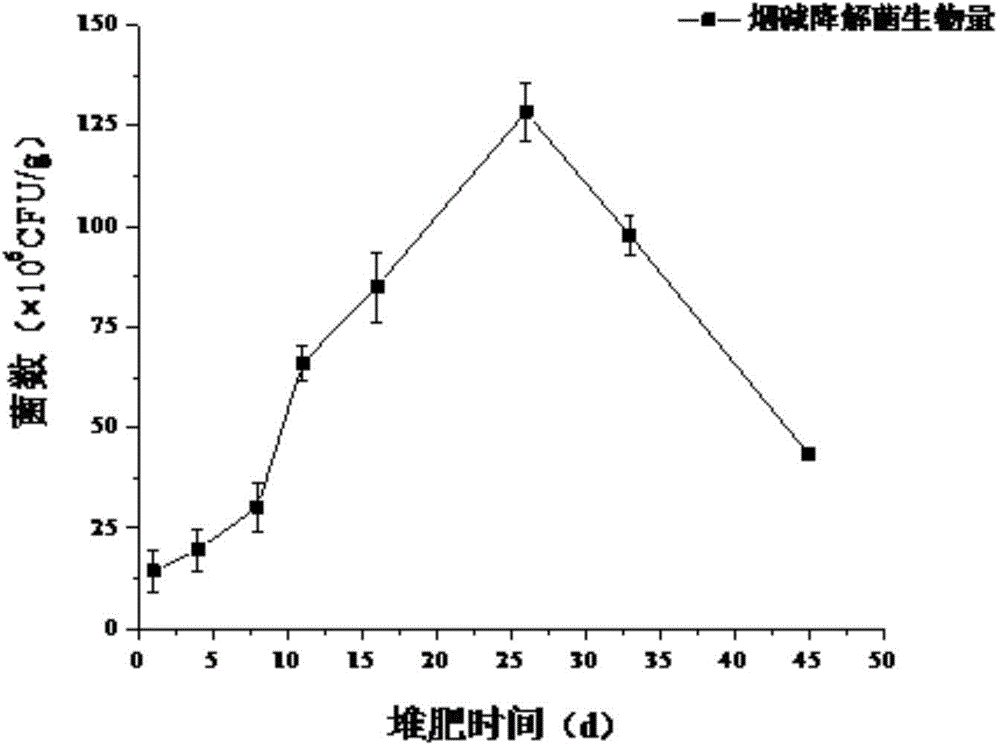 Nicotine-degrading bacterium and application thereof