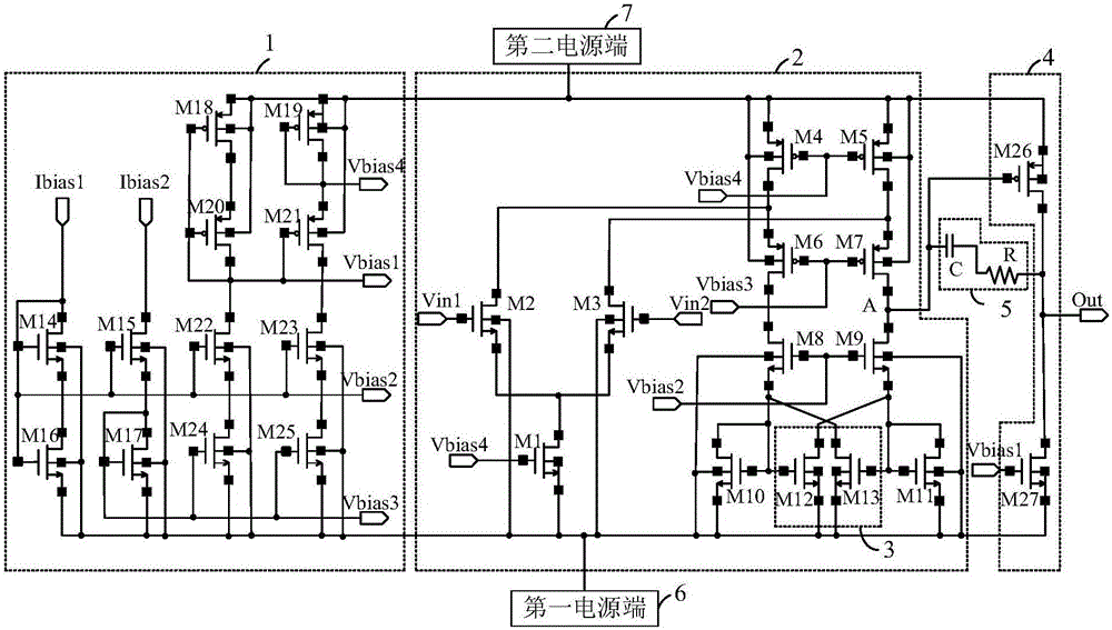Two-stage operational amplifier