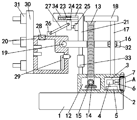 Device and method for cutting boulder in front of tunnel by using high-pressure water