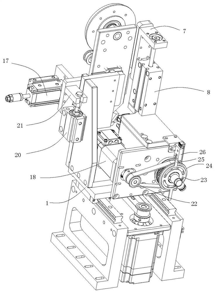 Automatic high-temperature adhesive tape wrapping device