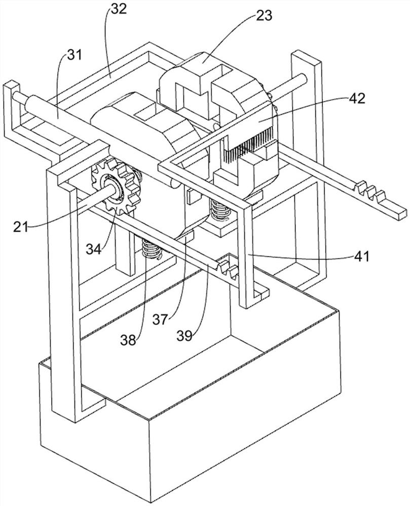 Numerical control machine tool clamp capable of separating and collecting waste and water