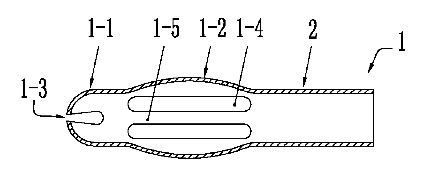 Pin contact and electric connector using pin contact