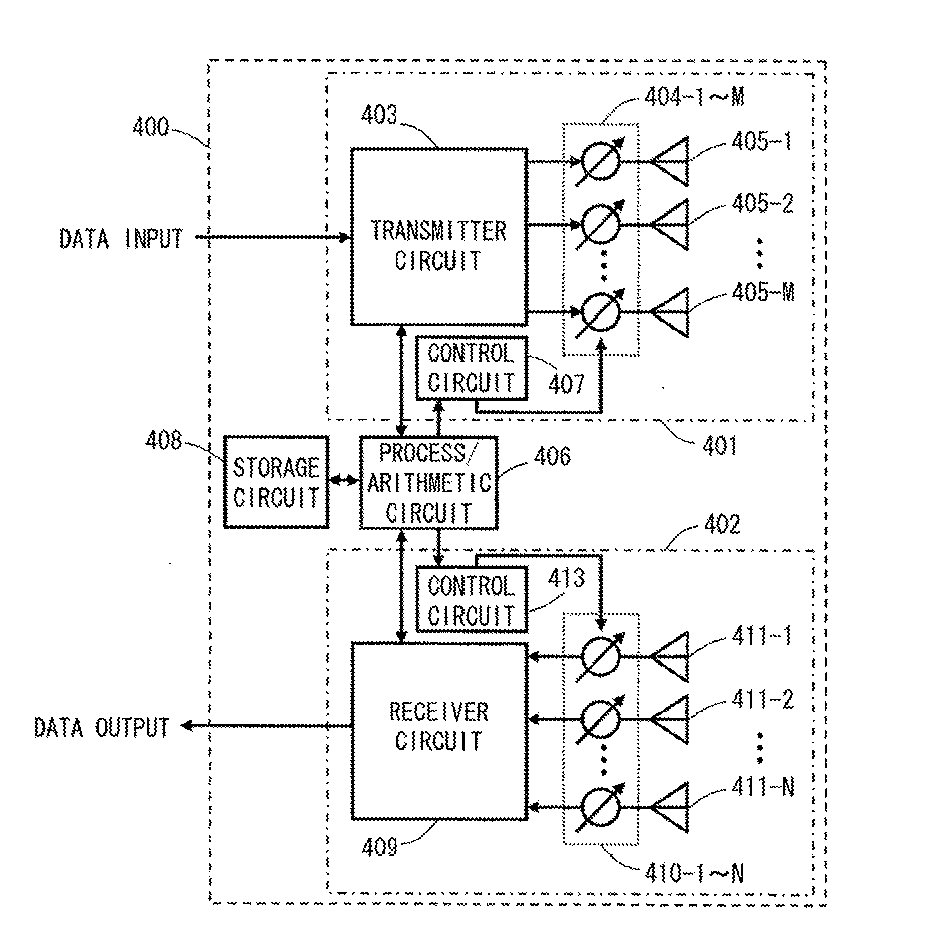 Control method of wireless communication system, wireless communication system, wireless communication apparatus, and adjustment method of array weight vector