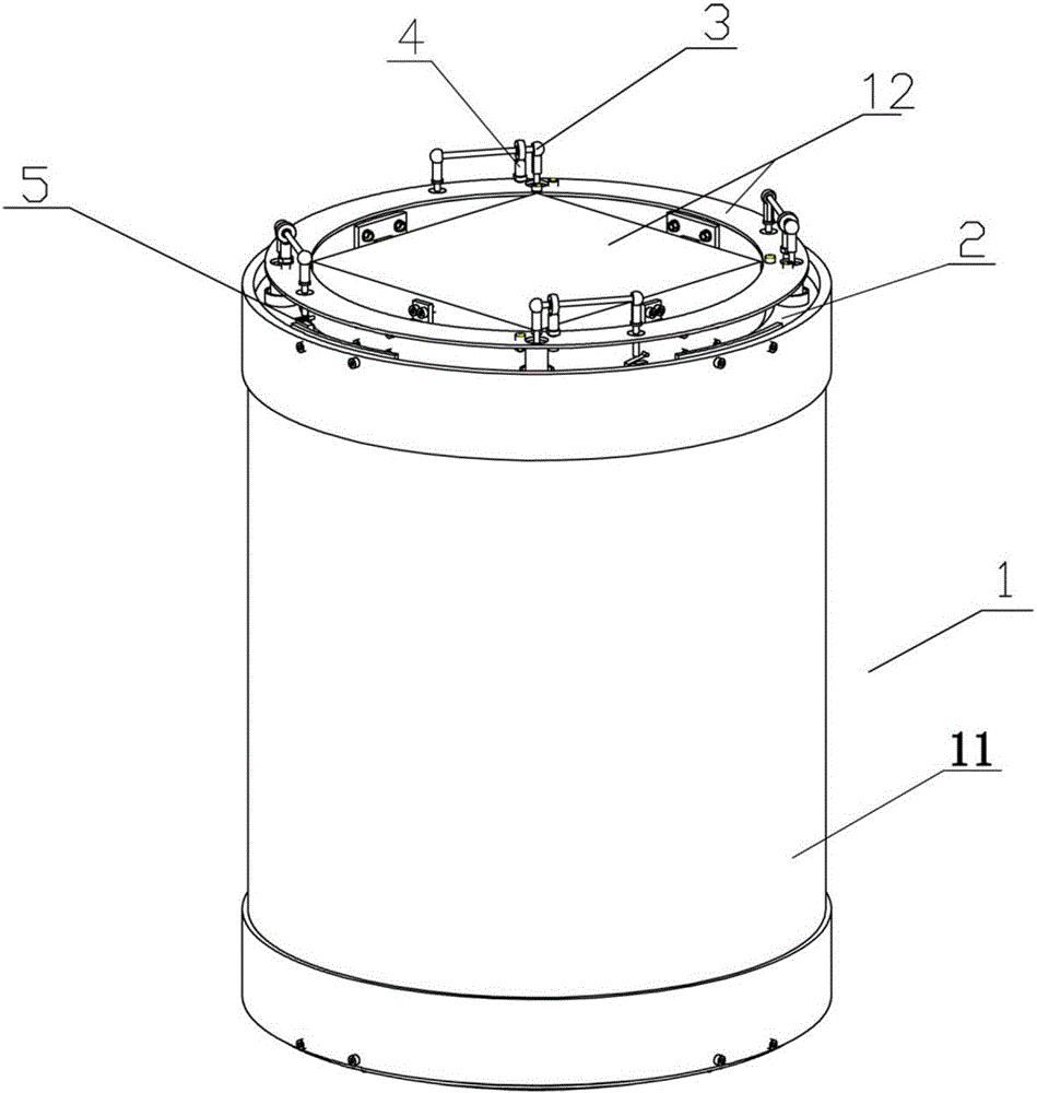 Floating type shell collision detection protection device