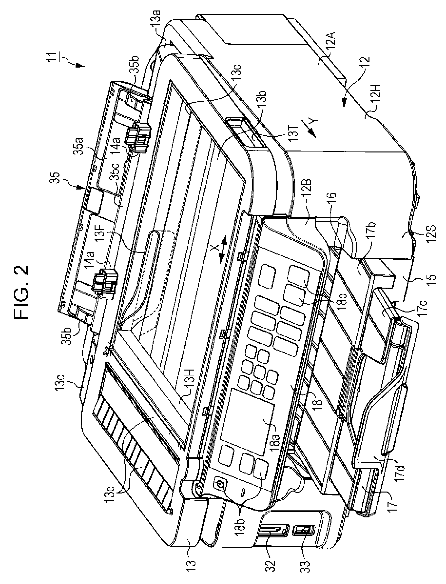 Liquid ejecting apparatus including a gap forming member having a locking member