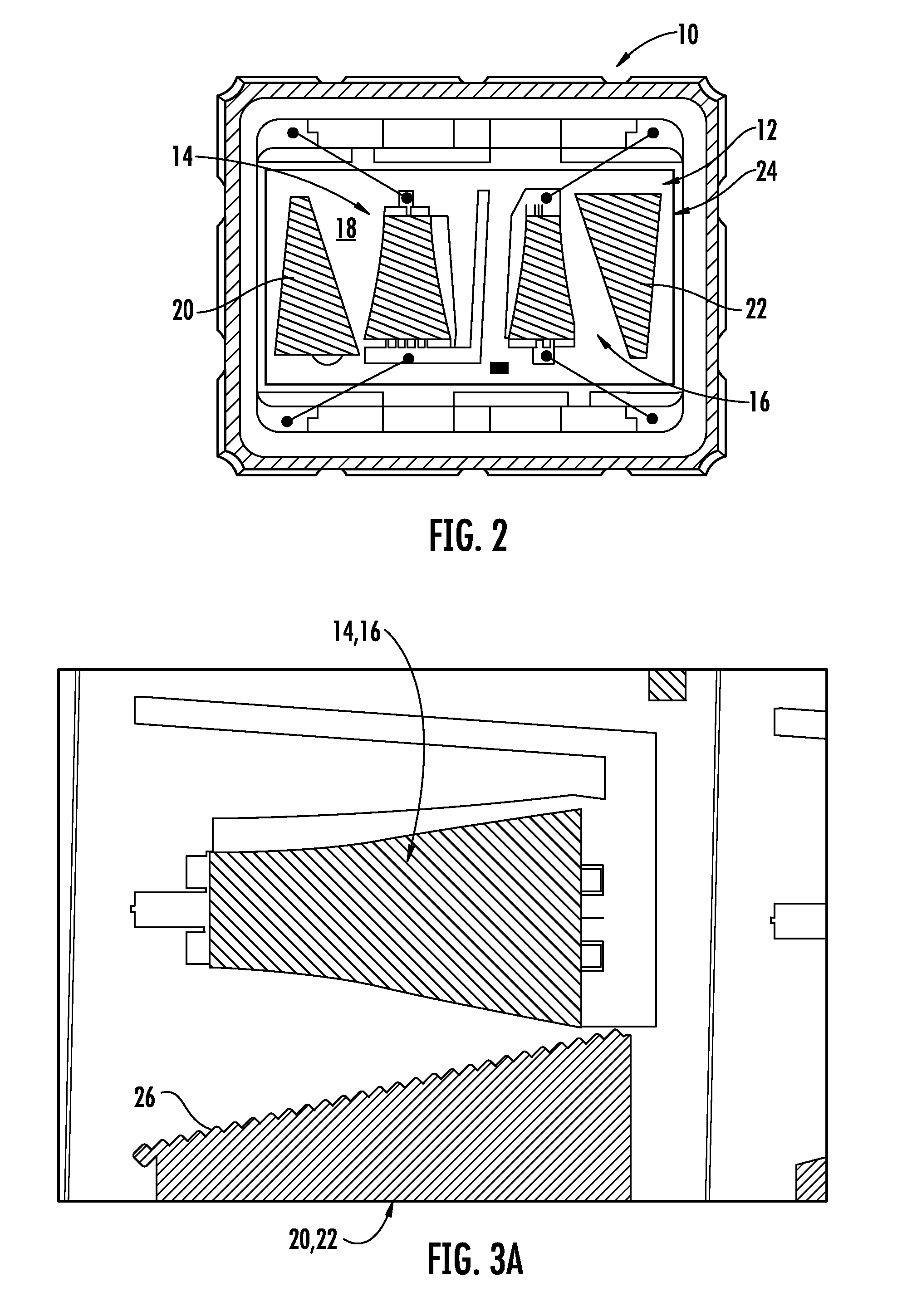 Acoustic wave filter manufacturing method using photo-definable epoxy for suppression of unwanted acoustic energy
