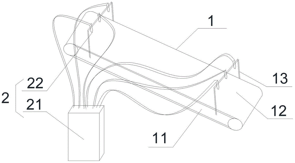 Down sterilizing device