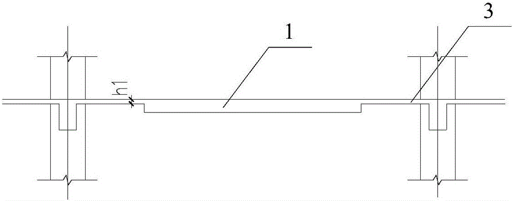 Concrete floor optimized design method capable of relieving earthquake damages on strong beams and weak columns