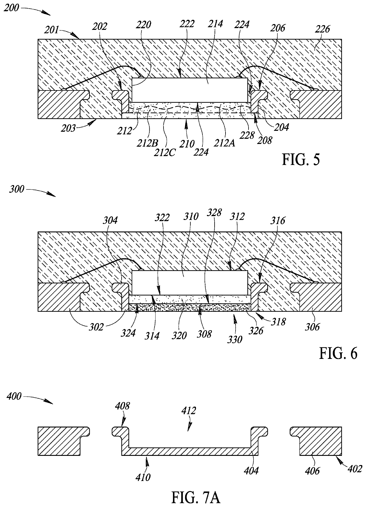 Semiconductor package with a cavity in a die pad for reducing voids in the solder
