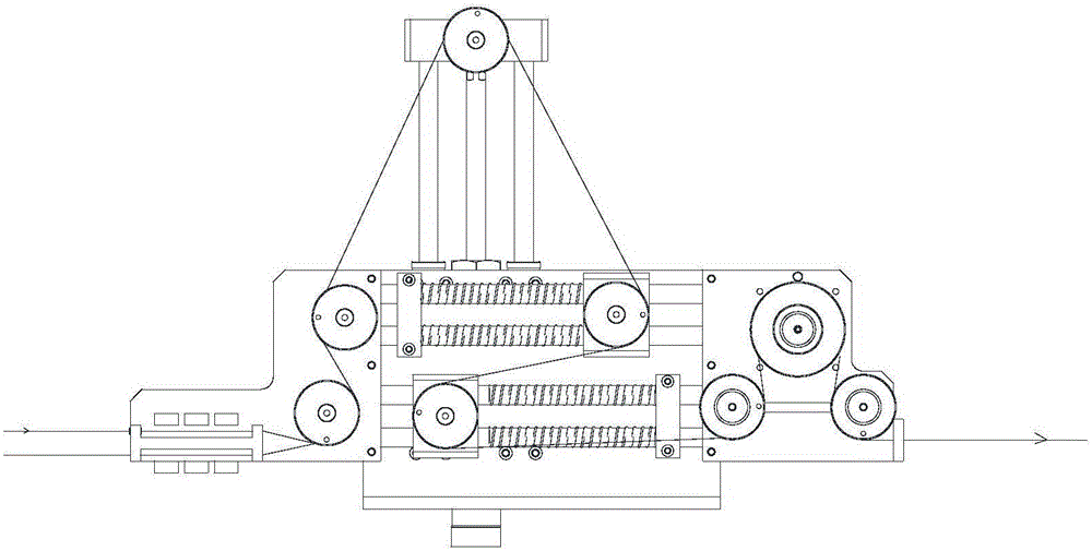 Multi-wire vertical-type internal winding machine