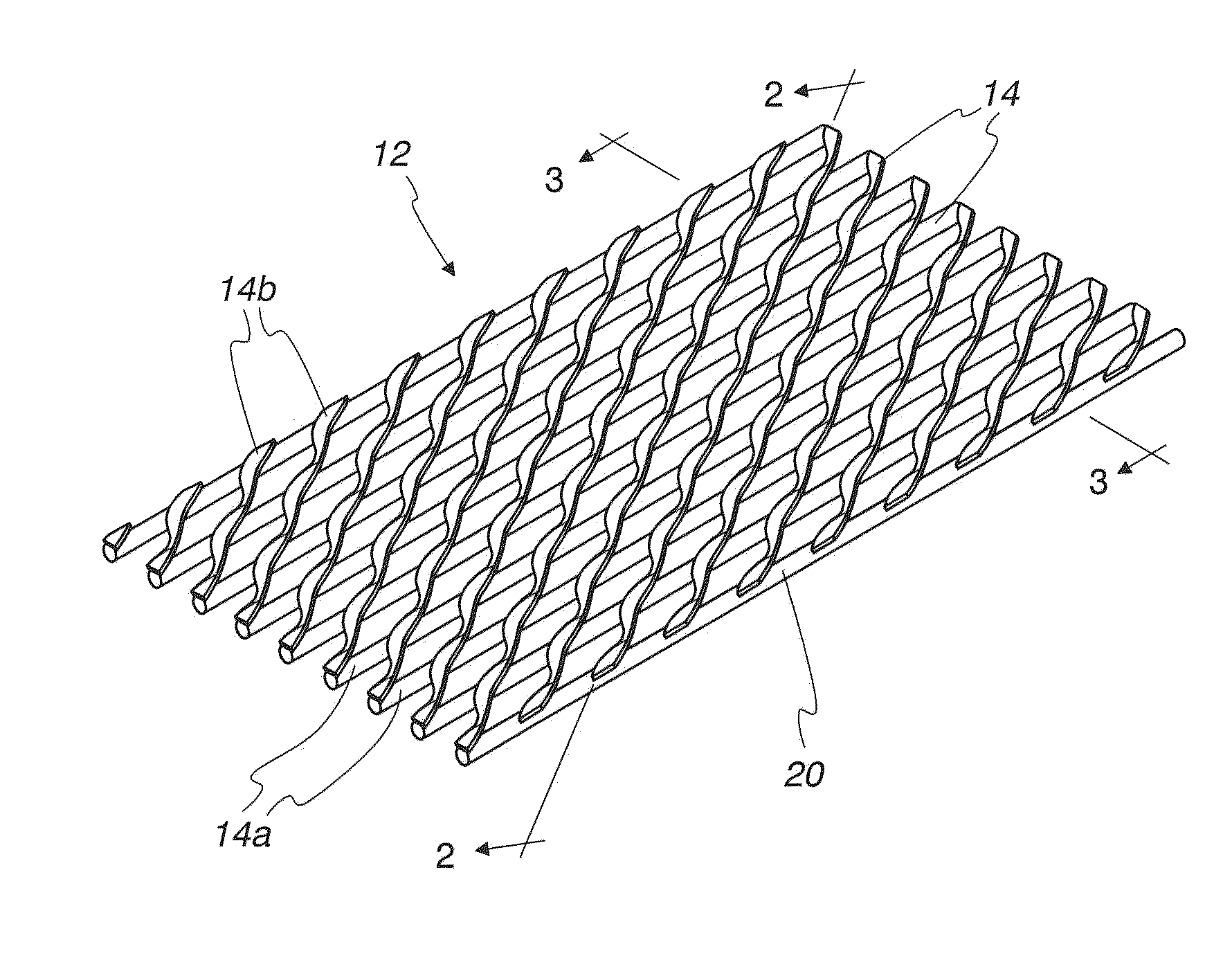 Geonet for a geocomposite