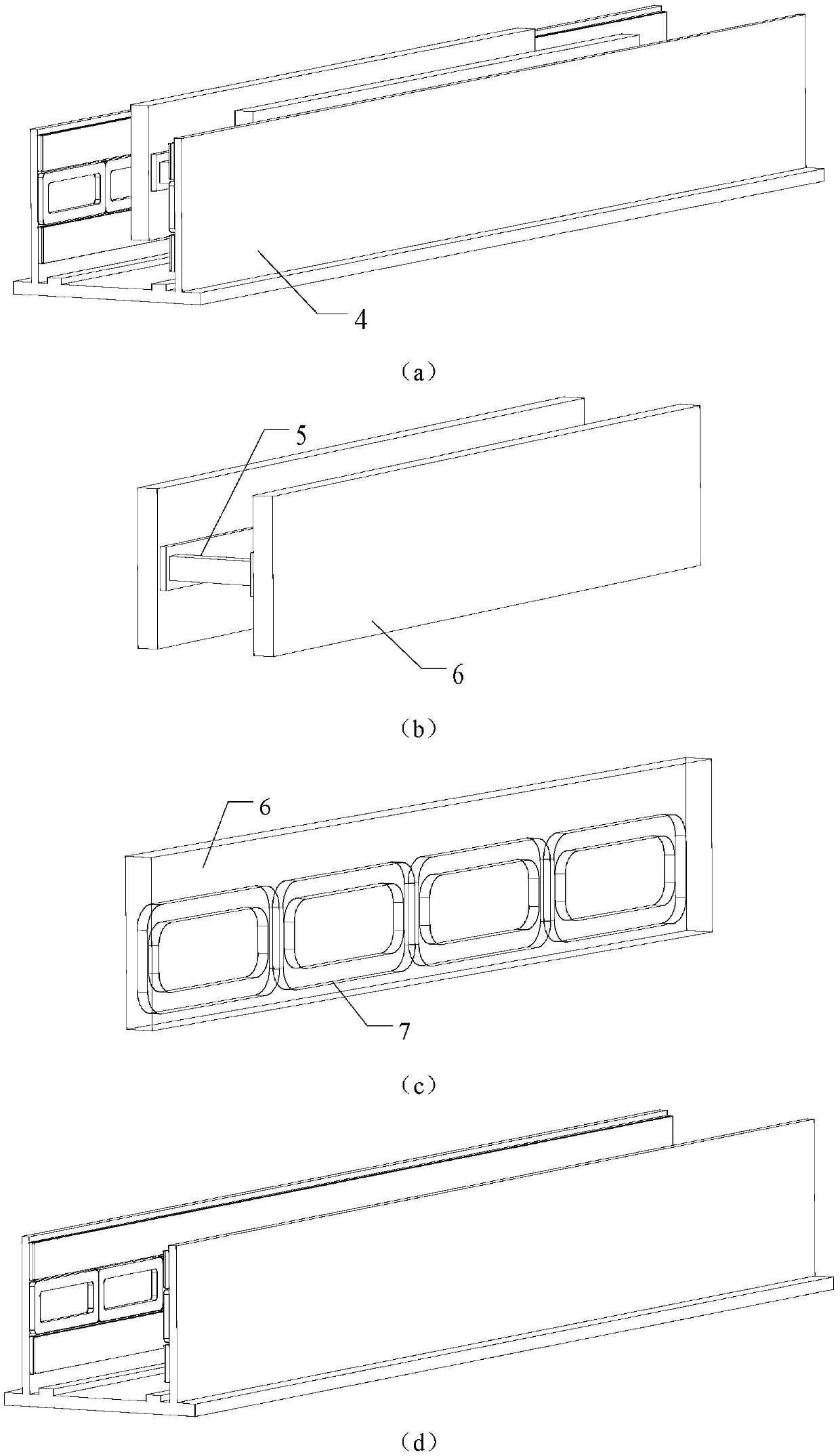 High-speed maglev linear electromagnetic propulsion system