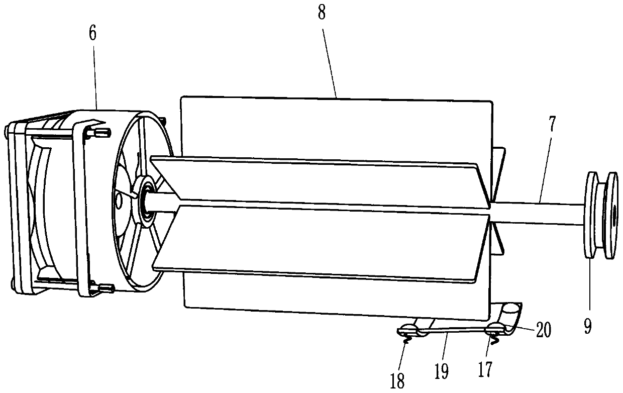 Rice processing and quantitative packaging device