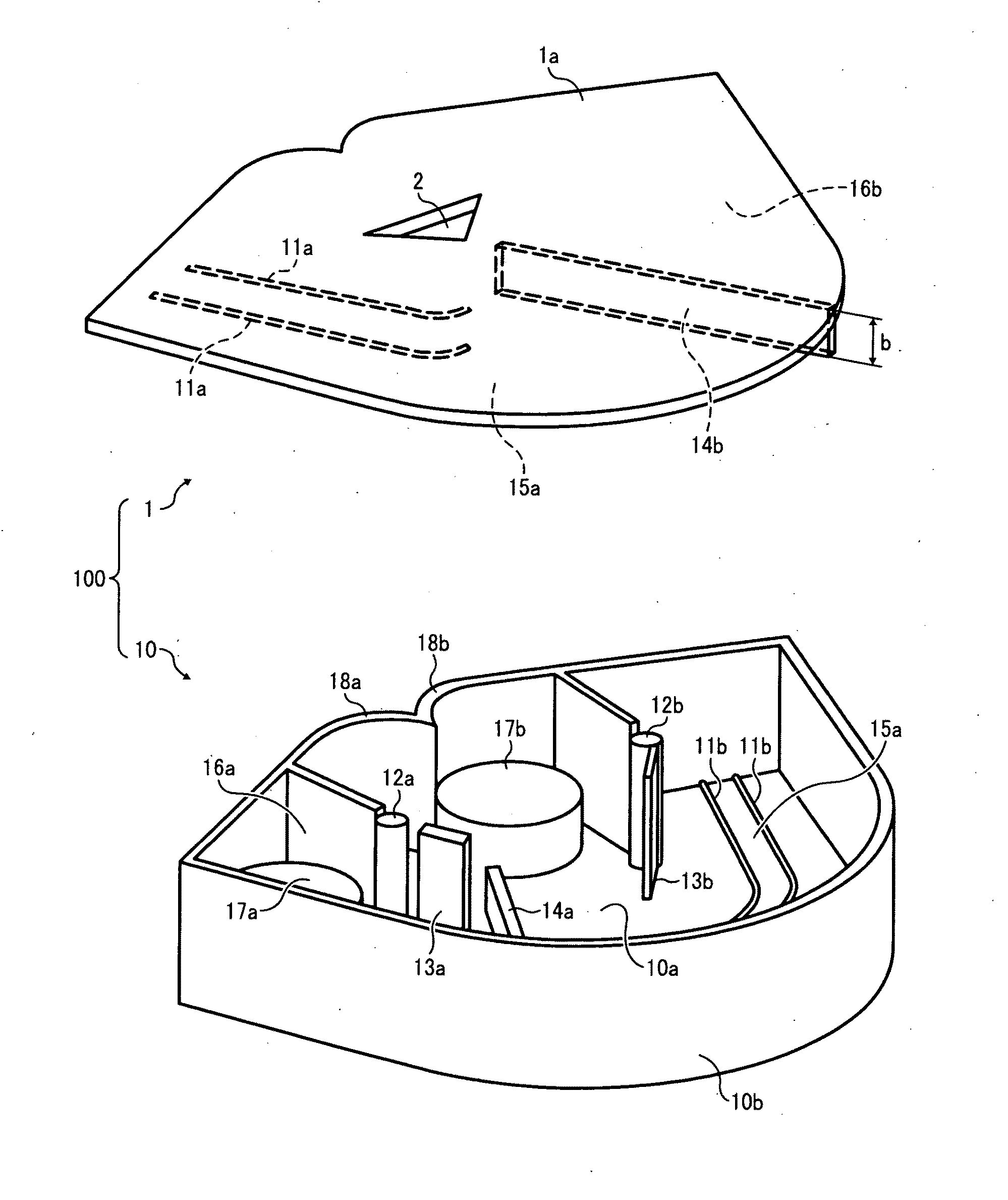 Impact detector and packaging container