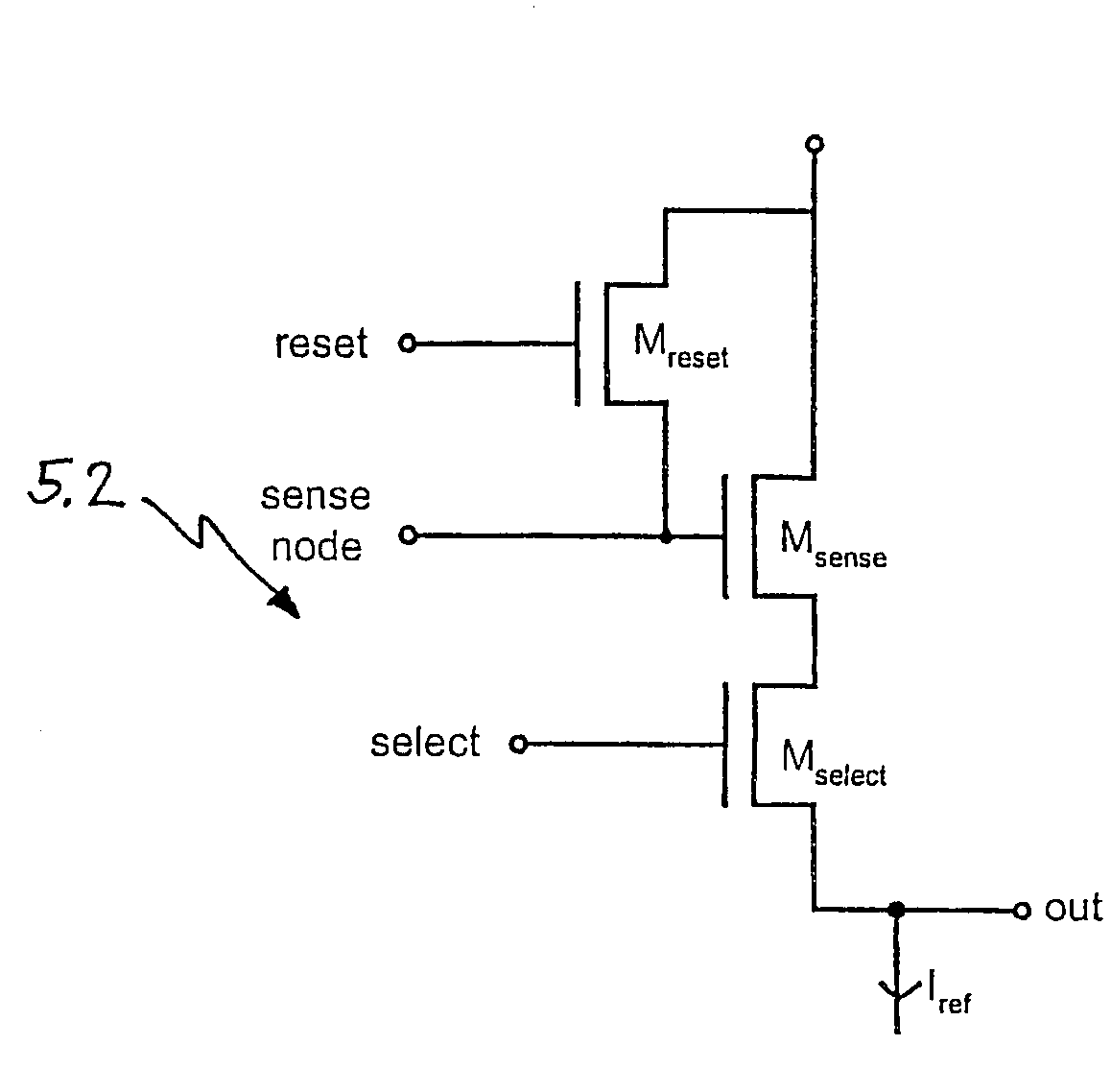 Large -area pixel for use in an image sensor