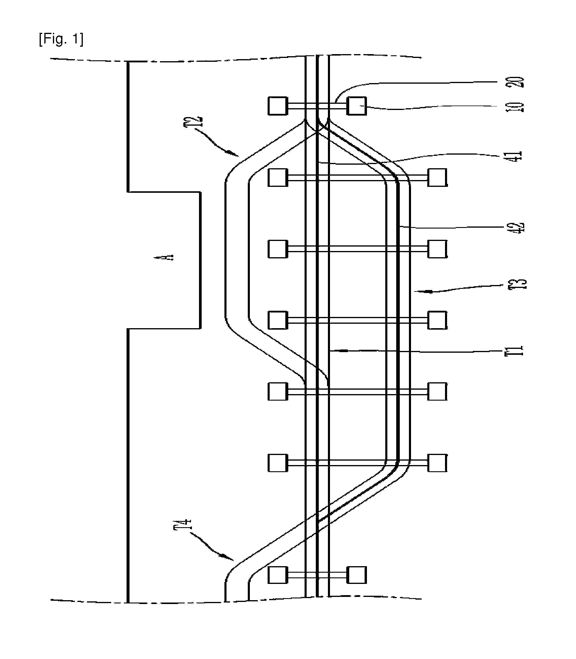 Moveable catenary system for carrying containers using an electric container freight train