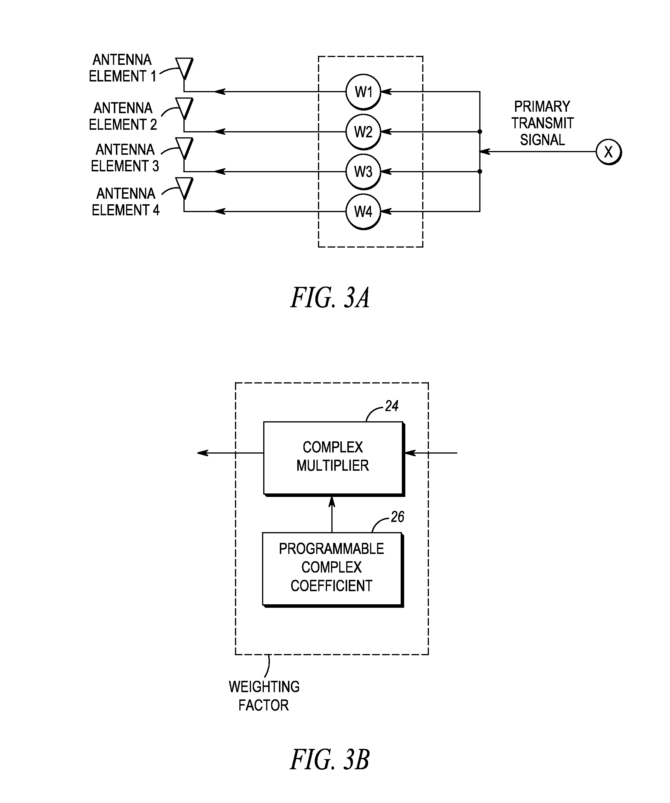 System for and method of estimating bearings of radio frequency identification (RFID) tags that return RFID receive signals whose power is below a predetermined threshold