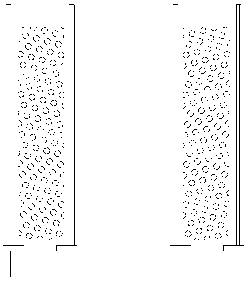 Particle Bed Support Structure and Axial Radial Reactor