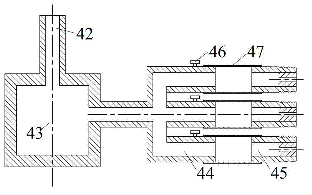 Composite electronic chip cooling and boiling heat transfer enhancement experiment device