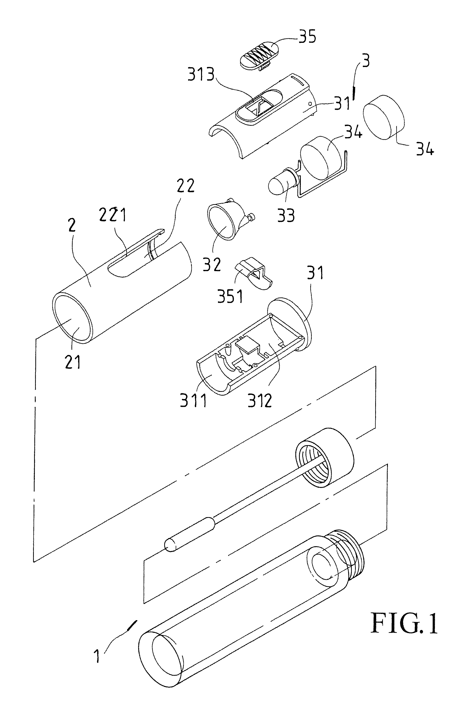 Illuminating cosmetic applicator