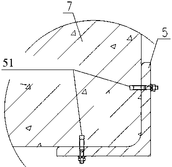 A kind of flexible sealing deodorizing cover for driving type water treatment equipment