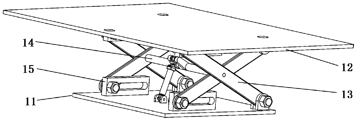 Unmanned aerial vehicle recovery and charging device based on horizontal stabilization platform