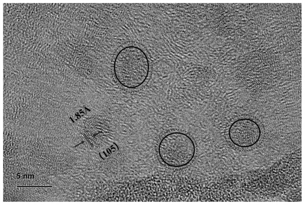 Fluorescent quantum dot with MoS2 and organic polymer shell structure and preparation method of fluorescent quantum dot