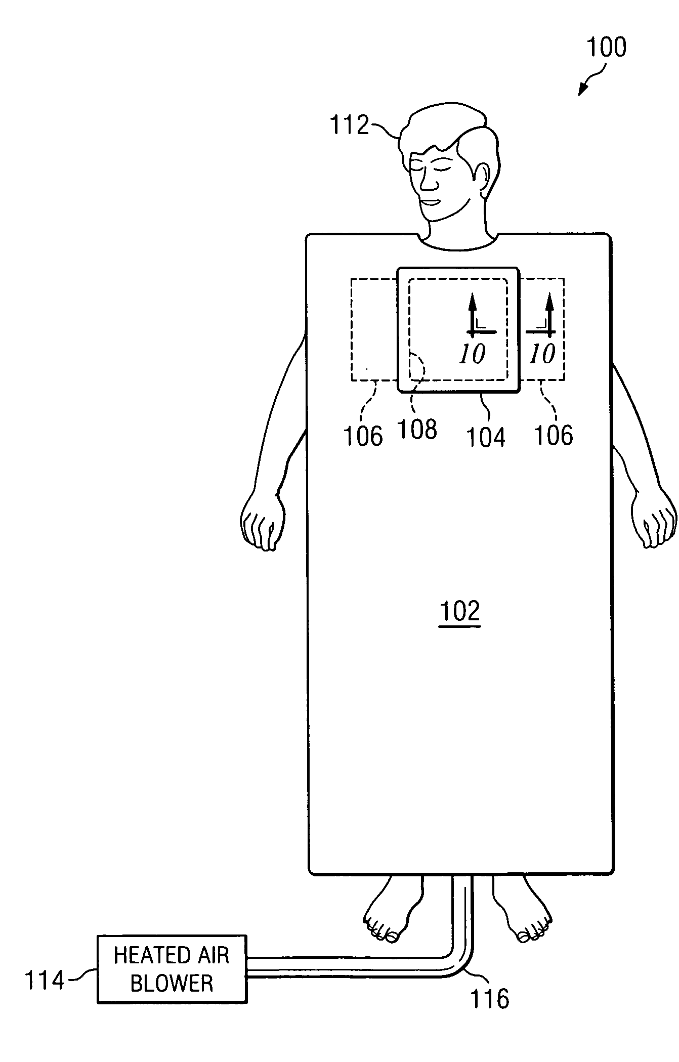 Use of convective air warming system for patient care