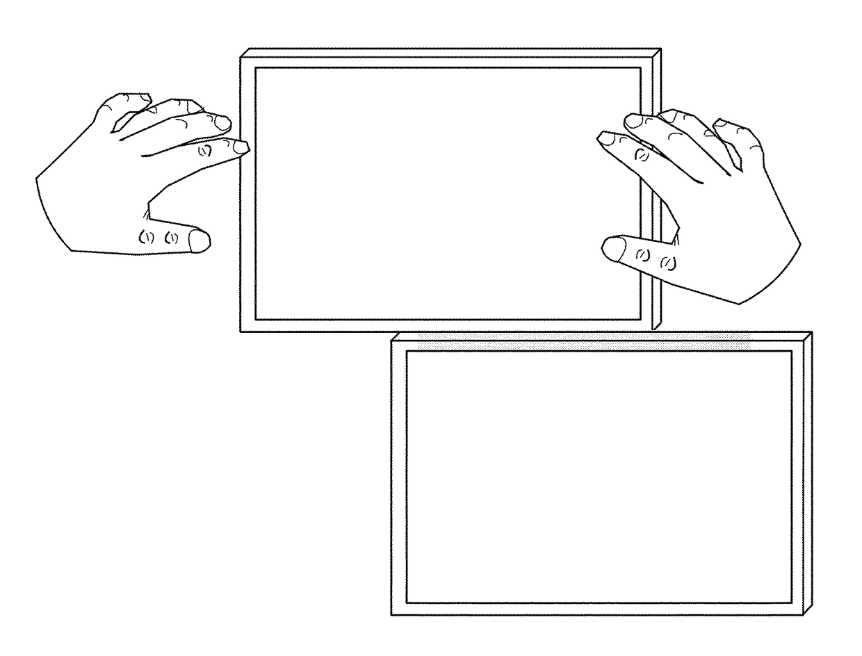 Dual screen haptic enabled convertible laptop