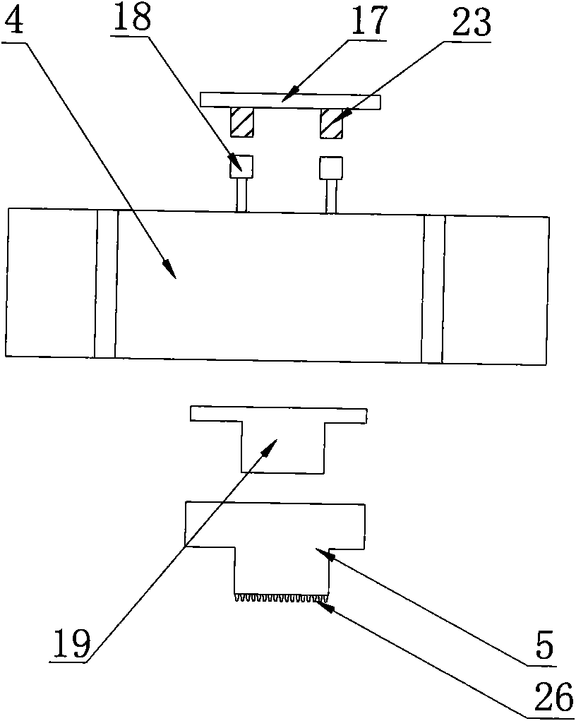 Pin correcting device for integrated circuit