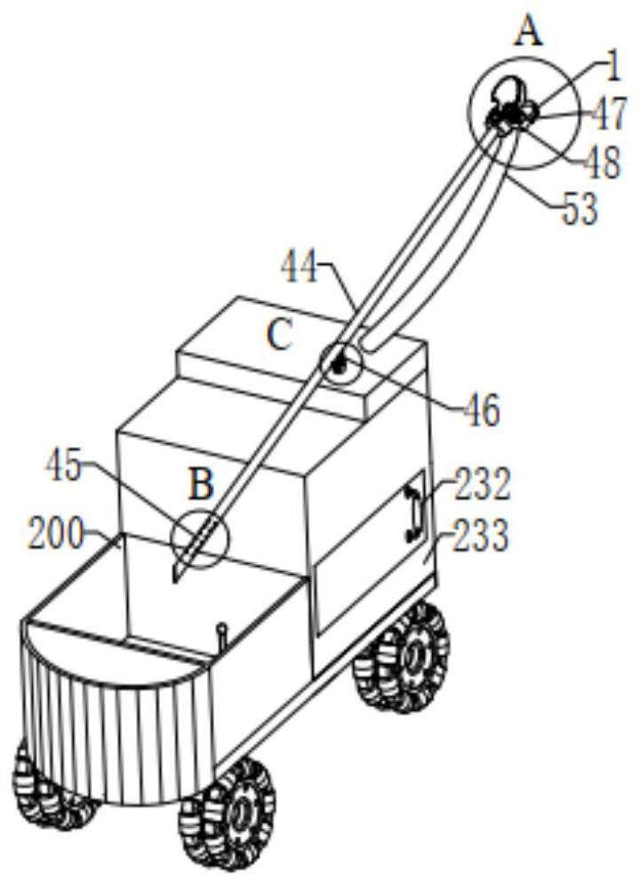 A surge-type saccharification self-beating full separation picking car for golden cherry seeds