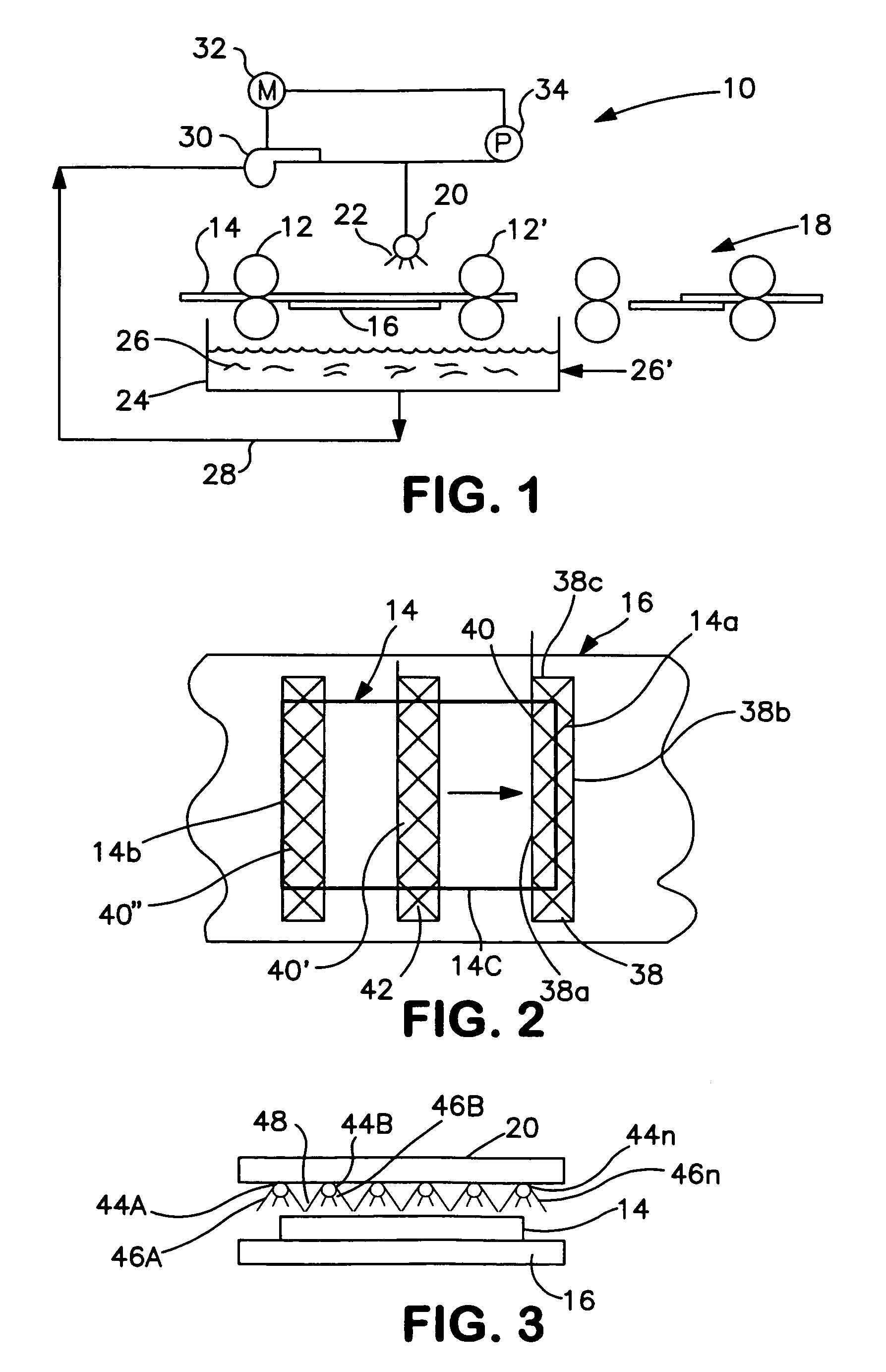 High flow rate development of photosensitive plates