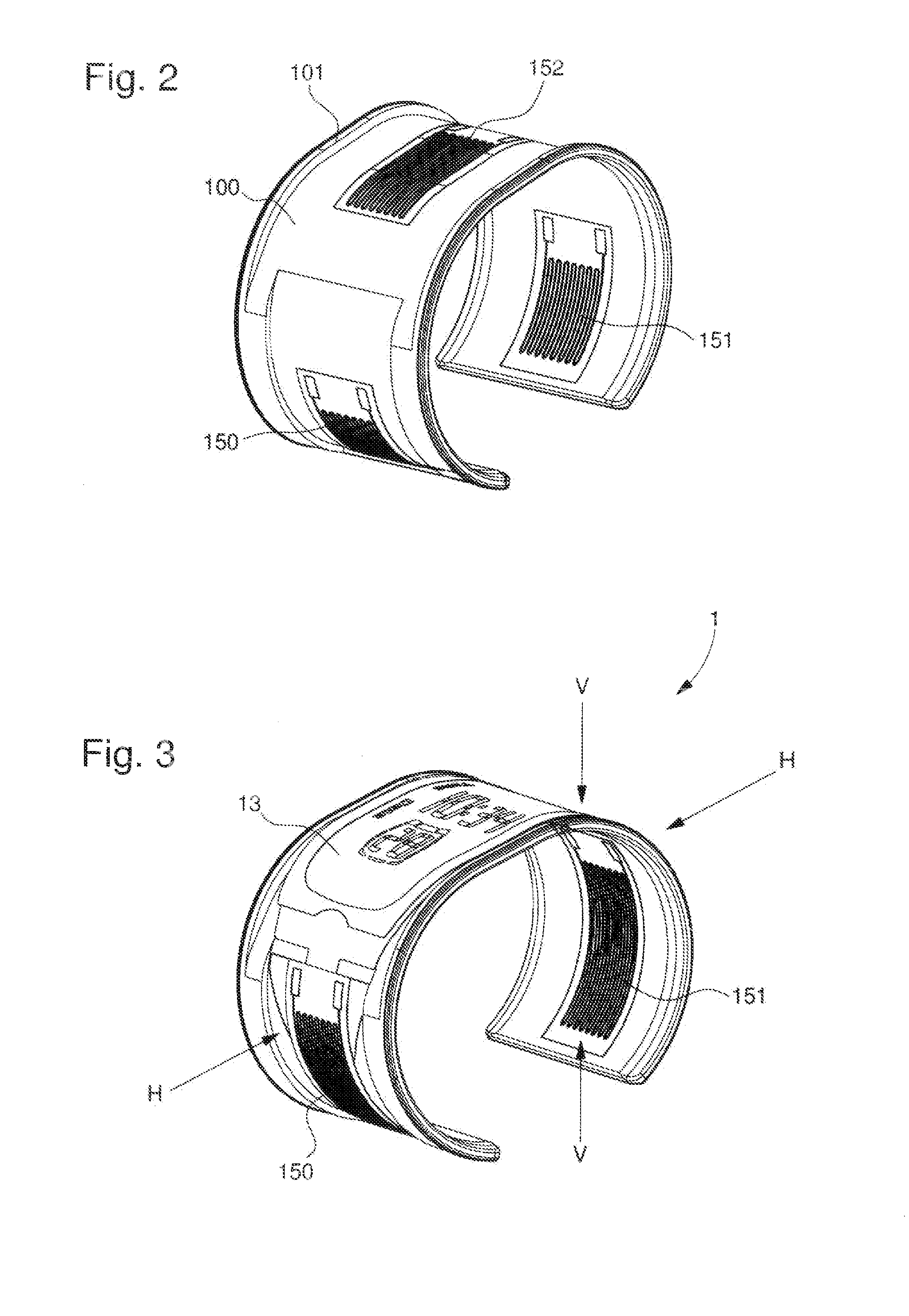 Portable electronic device for information display