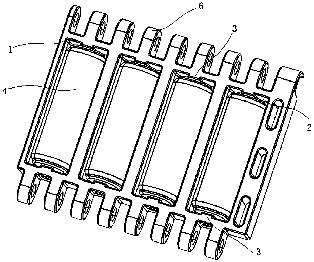 Conveying belt module