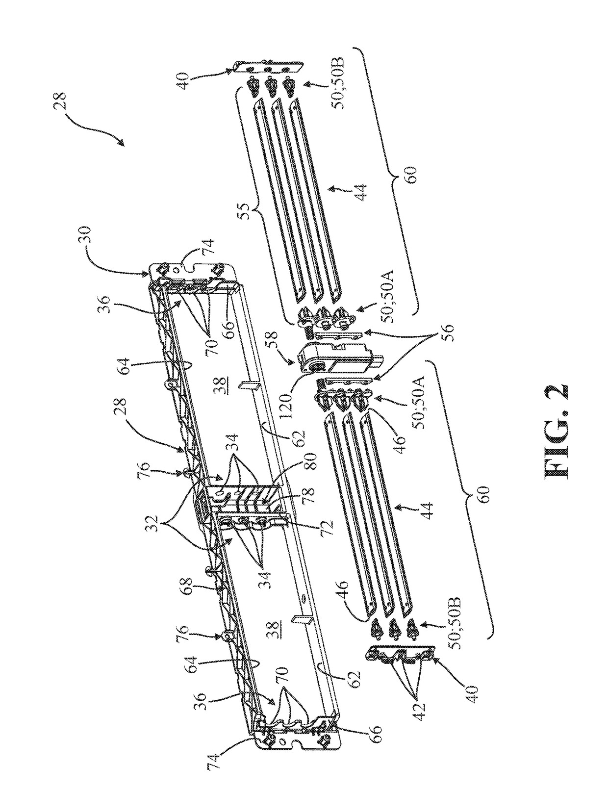 Active grille shutter and shutter subassembly for use with active grill shutters