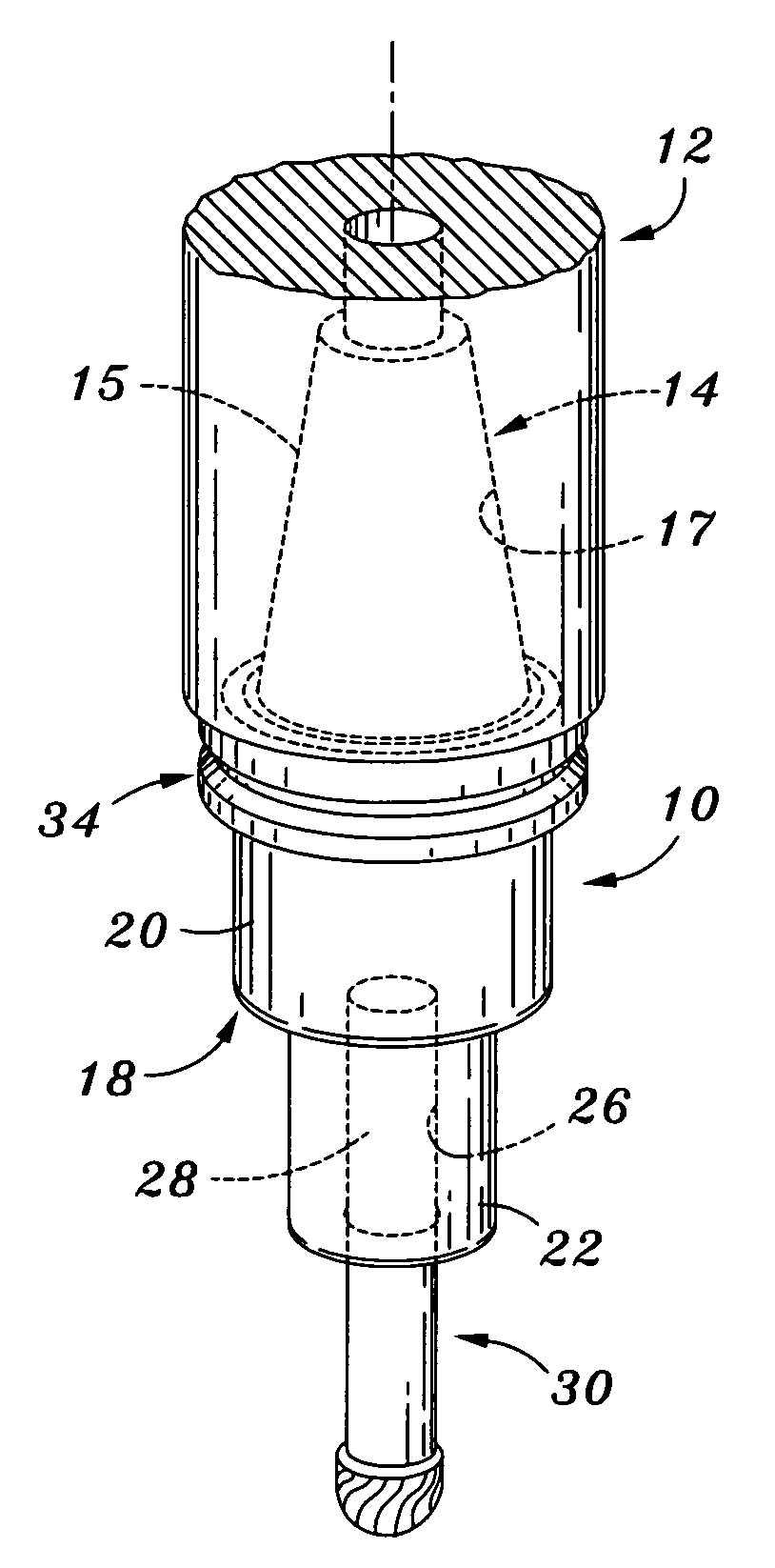 Tool holder dampening system